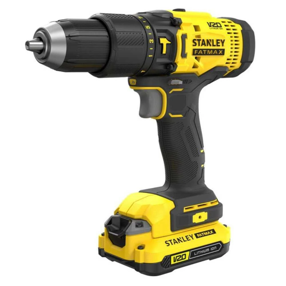 Parafusadeira/Furadeira de Impacto 20V STANLEY-SCD711C1K-BR - 1