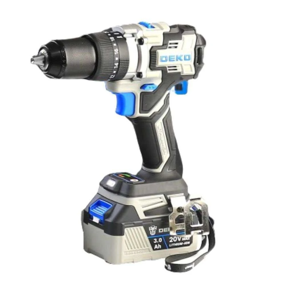 Parafusadeira Furadeira Impacto Brushless High Torque 1/2 Pol. 120Nm DEKO-DKBL20XP01S4 - 1