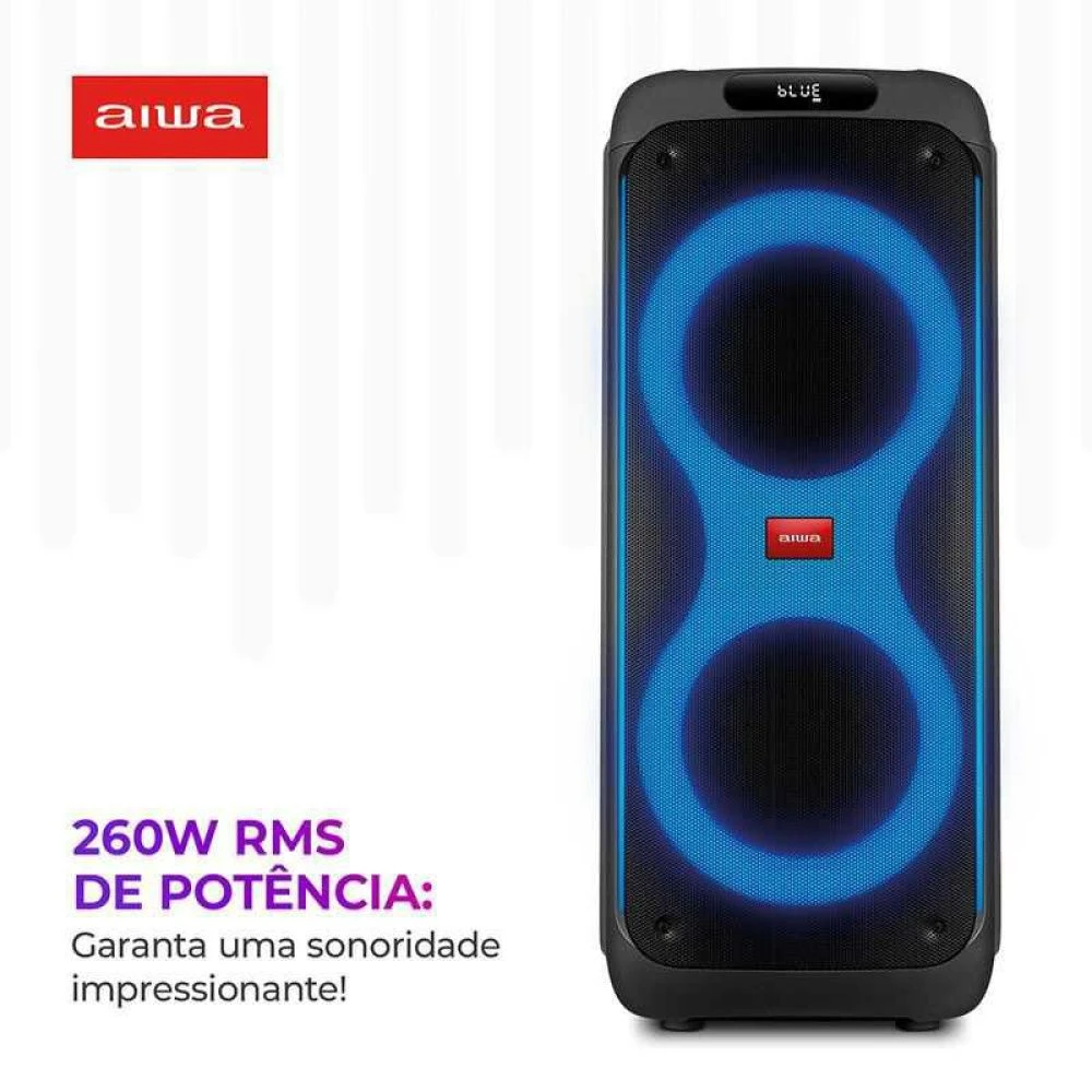 Caixa de Som PartyBox AIWA PB-04 - 1