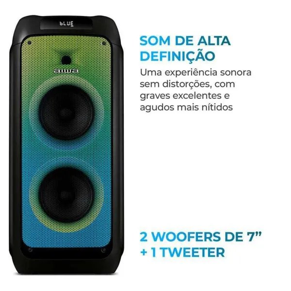 Caixa de Som PartyBox AIWA PB-05