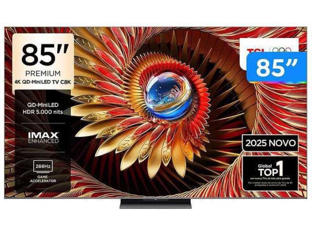 Smart TV 85 TCL 4K UHD Mini LED C8K - 1