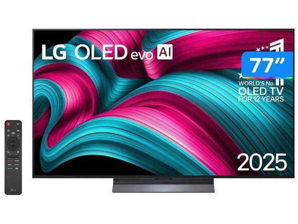 Smart TV 77 LG 4K Ultra HD OLED OLED77C5PSA - 1