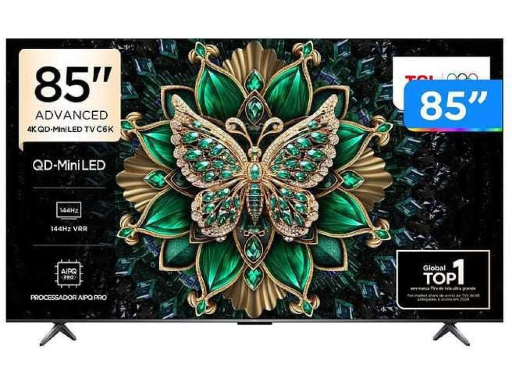 Smart TV 85 TCL UHD 4K MiniLED 85C6K - 1