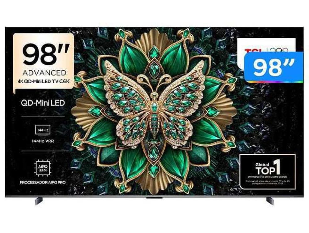Smart TV 98 TCL UHD 4K MiniLED 98C6K - 1