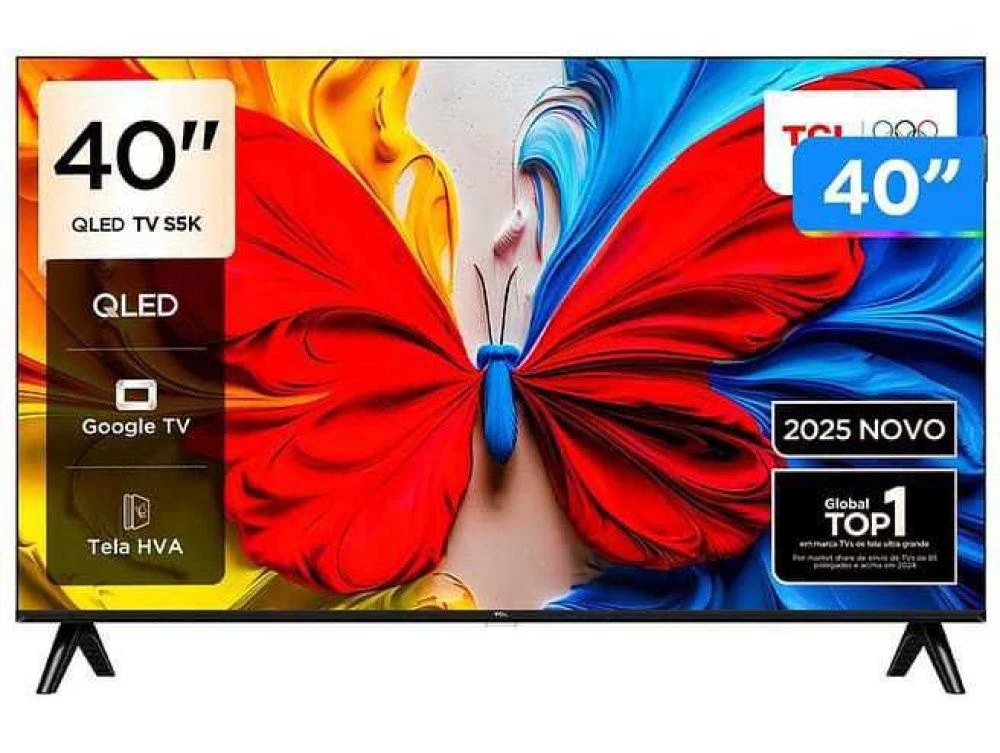 Smart TV 40 TCL Full HD QLED 40S5K - 1