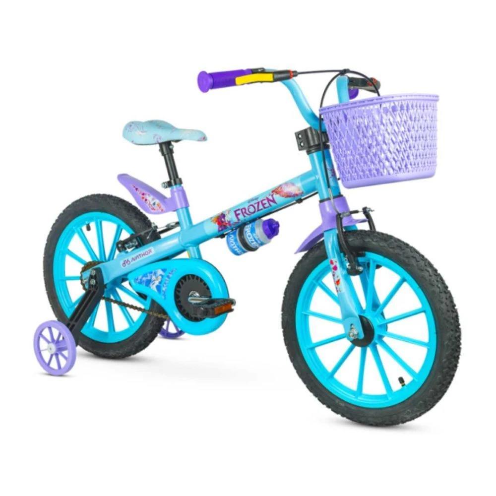 Bicicleta Infantil Aro 16 Frozen - Nathor - 1