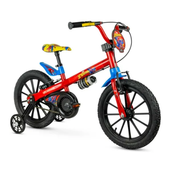 Bicicleta Infantil Aro 16 Spider Man 02 - Nathor