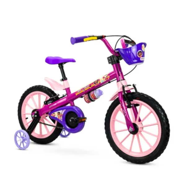 Bicicleta Infantil Aro 16 Top Girls 5 - Nathor
