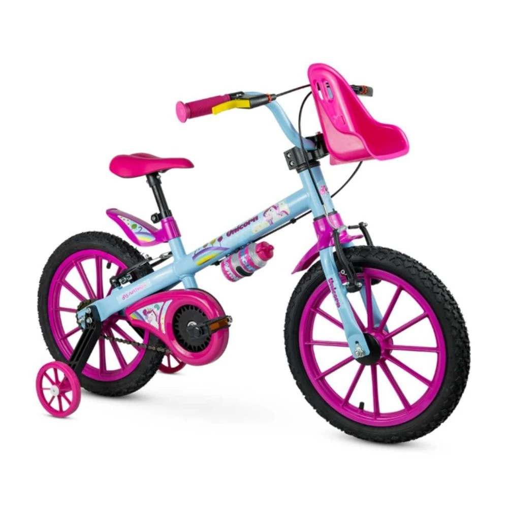 Bicicleta Infantil Aro 16 Unicorn - Nathor - 1