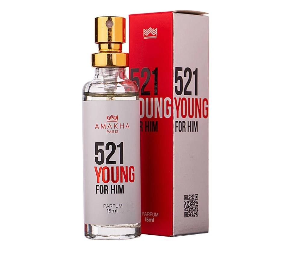 Amakha Paris Deo Colônia Masculino 521 Young for Him 15ml - 1