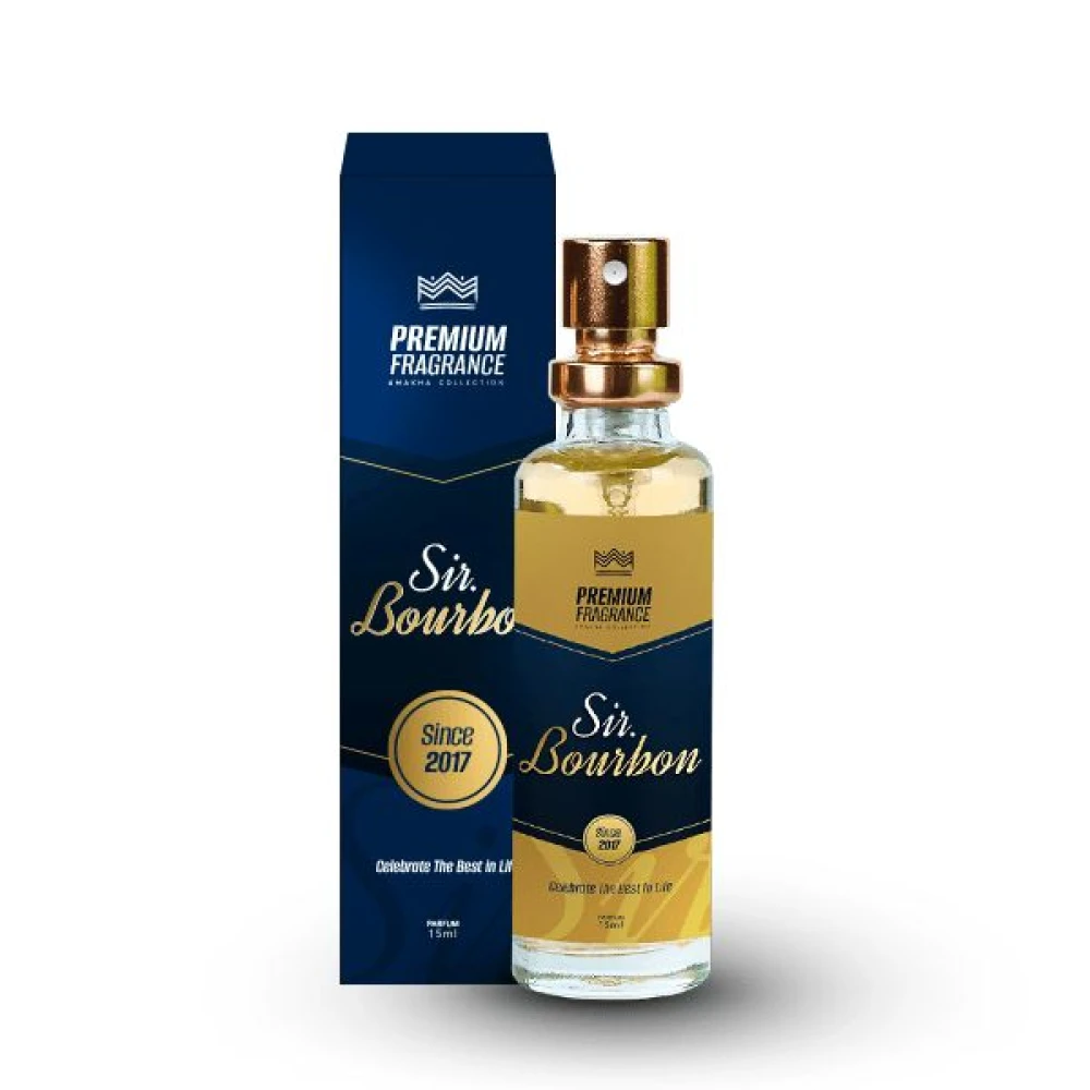 Amakha Paris Deo Colônia Masculino Sir Bourbon 15ml - 1
