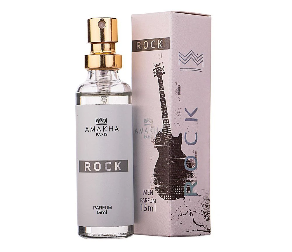 Amakha Paris Deo Colônia Masculino Rock 15ml - 1