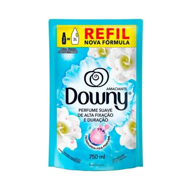 Amaciante Concentrado Downy Brisa Suave Refil 750ml - 1