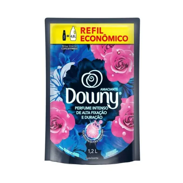 Amaciante Concentrado Downy Refil Brisa Intensa 1,2 Litros