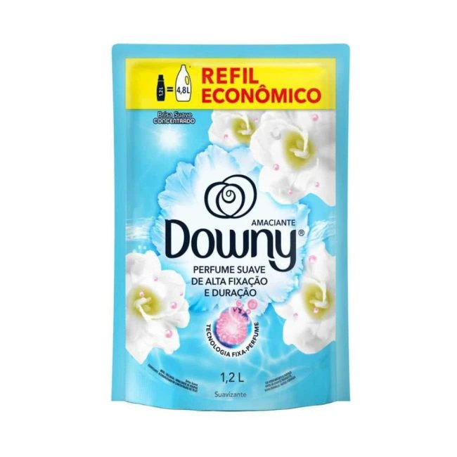 Amaciante Concentrado Downy Brisa Suave Refil 1,2 Litros - 1