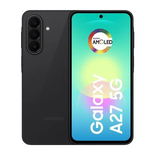 Smartphone Samsung Galaxy A27 5G 128GB 6GB RAM Câmera Tripla 50MP 5G - Preto 
