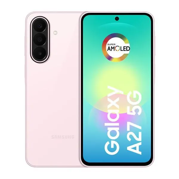 Smartphone Samsung Galaxy A27 5G 256GB 8GB + RAM Plus Câmera Tripla 50MP 5G - Rosa 