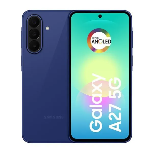 Smartphone Samsung Galaxy A27 5G 256GB 8GB + RAM Plus Câmera Tripla 50MP 5G - Azul 