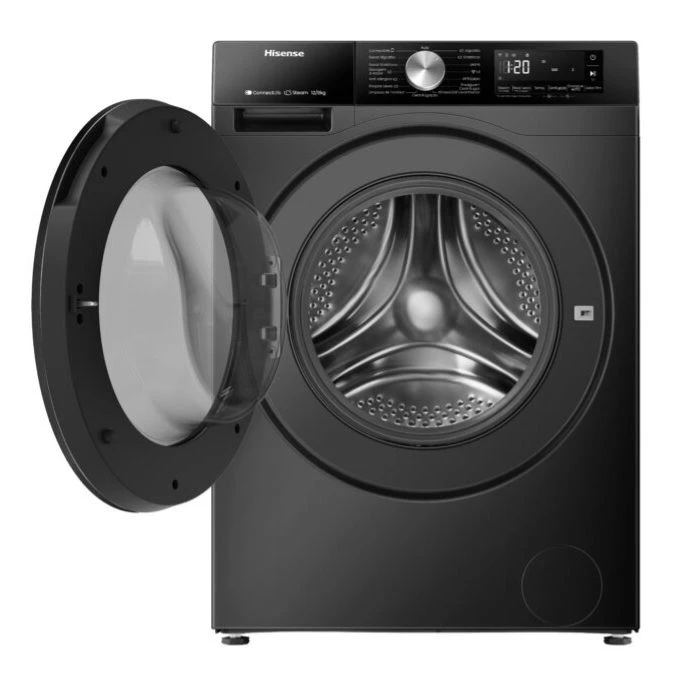 Lava e Seca Hisense 11kg 8kg Digital Inverter, Wifi Integrado, APP ConnectLife Preta WD3S11 - 2