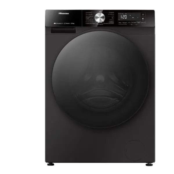 Lava e Seca Hisense 11kg 8kg Digital Inverter, Wifi Integrado, APP ConnectLife Preta WD3S11