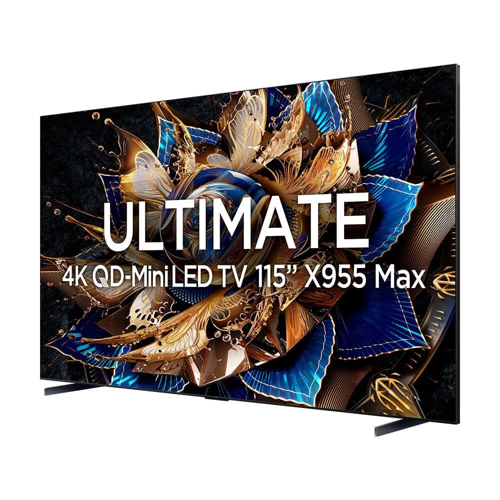 Smart TV 115" TCL QLED Mini LED 4K WiFi Bluetooth Google TV Comando de Voz Hands Free 144Hz HDR10 + 115X955Max - 3