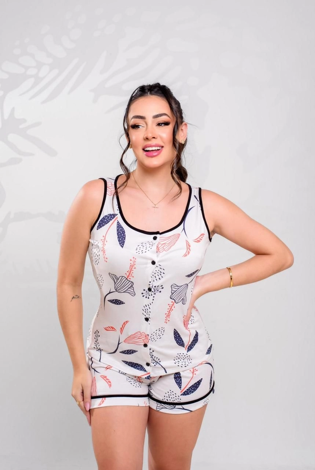 Pijama Regata Floral