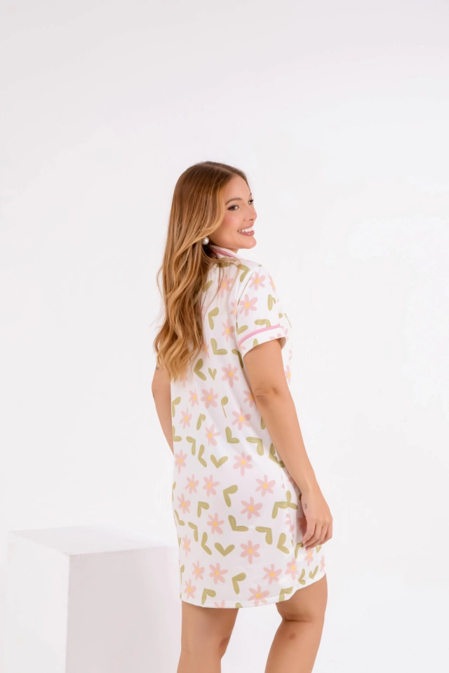 Chemise Americana Flor - imagem 3