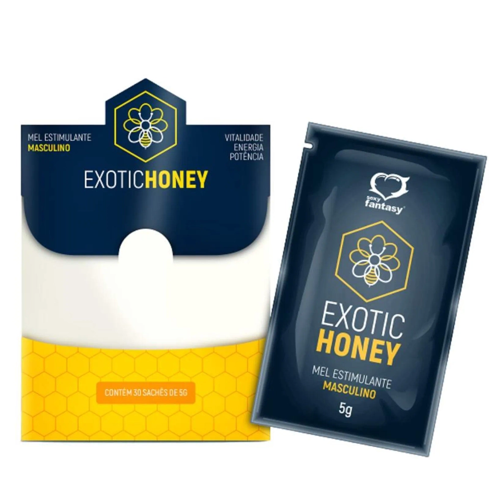 Melzinho Masculino Exotic Honey 5ml Sexy Fantasy