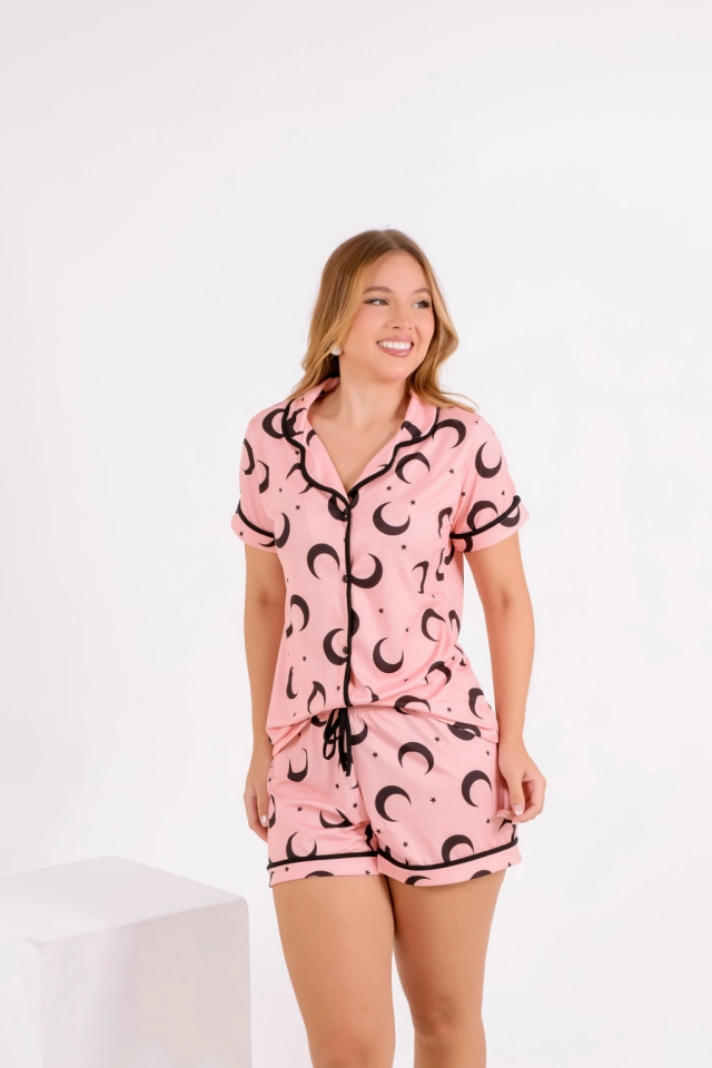 Pijama Americano Lua F.Rosa - 7