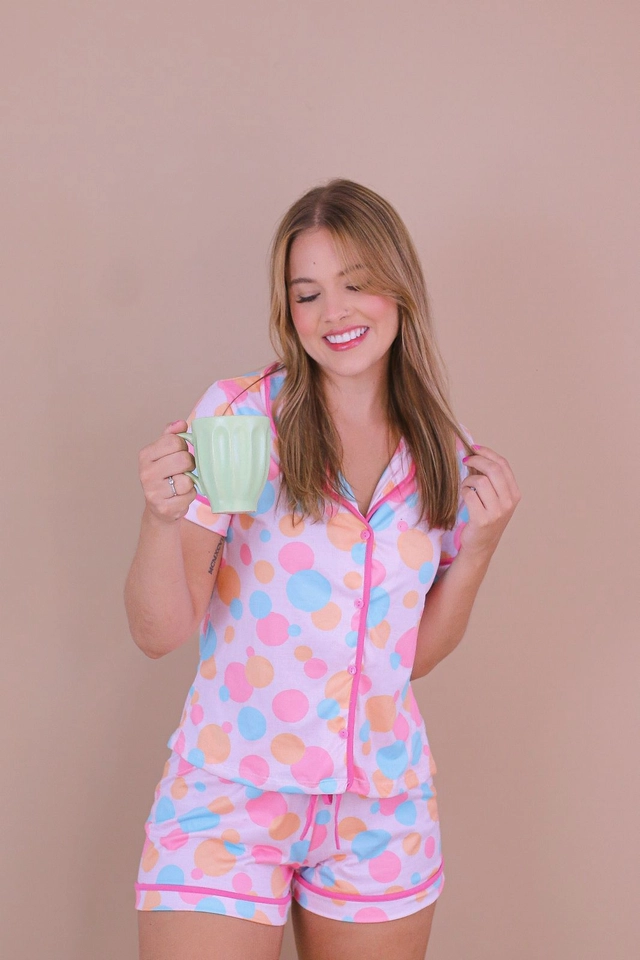Pijama Americano Poa Colors - 1