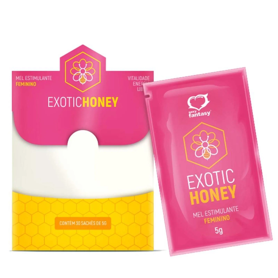 Melzinho Feminino Exotic Honey 5ml Sexy Fantasy - imagem 2