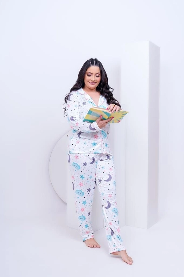 Pijama Americano Longo Sonhos
