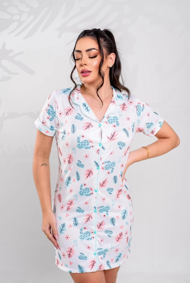 Chemise Americana Cactos