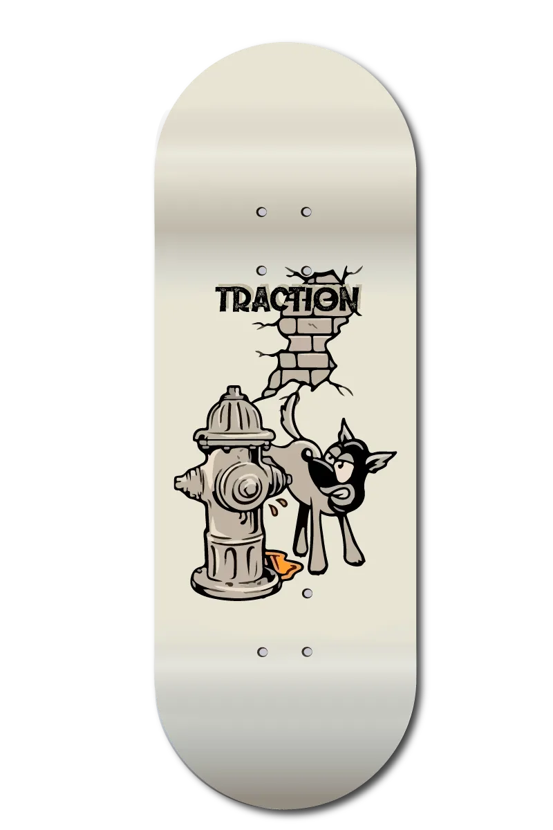 shape(deck) 34mm fingerboard High concave.+ tape de lixa EVA modelo Dog Piz - 2