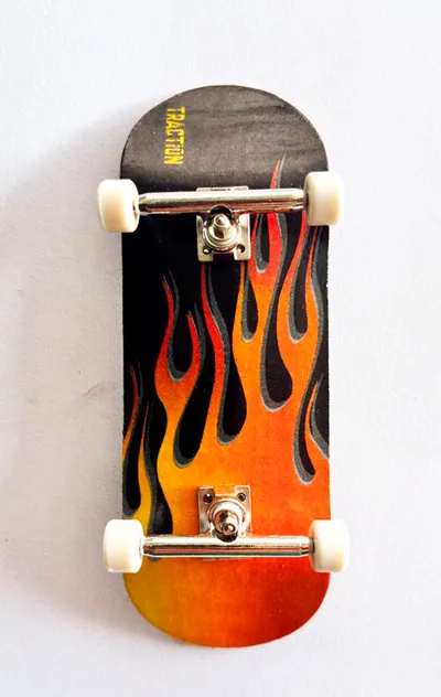 Fingerboard completo Traction Black Flame