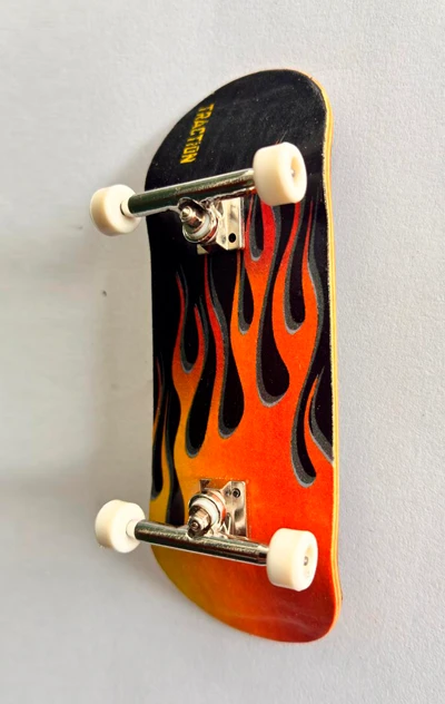 Fingerboard completo Traction Black Flame - 2