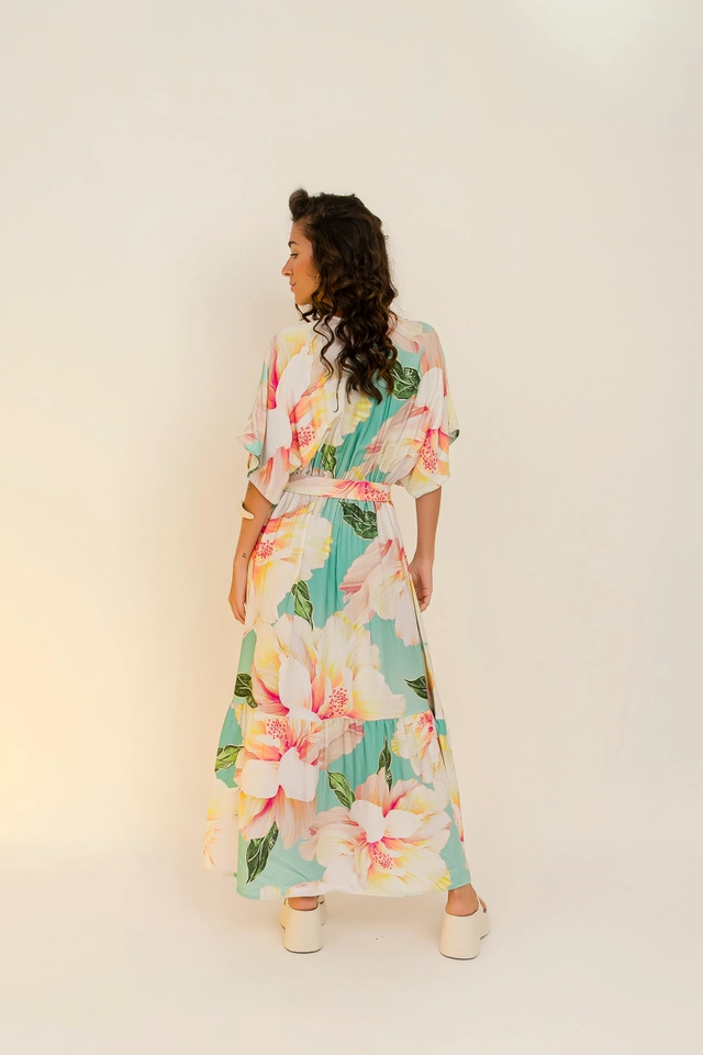 PRÉ-VENDA Vestido Antunes Aquaflor - 2