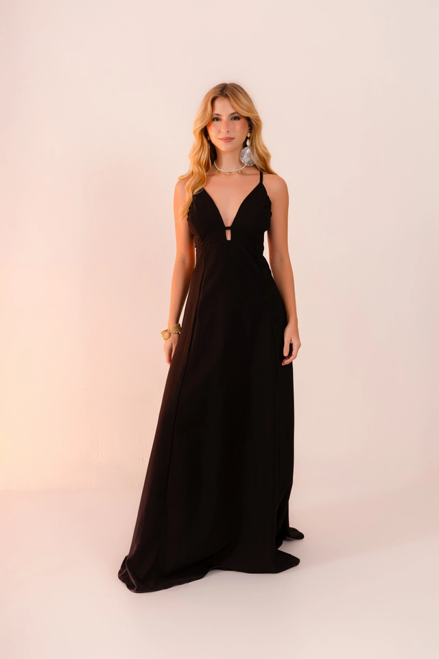 Vestido Ilha Bela Preto - imagem 3