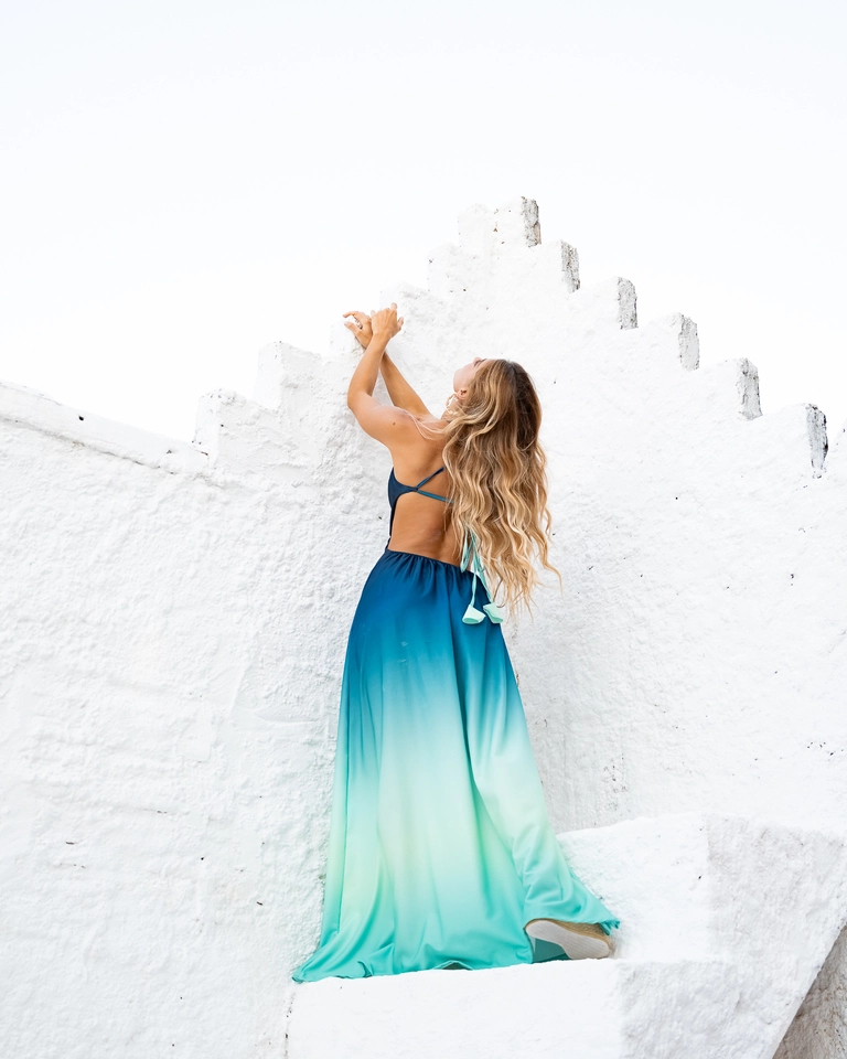 PRÉ-VENDA Vestido Flecheiras Degradê Amar - imagem 5