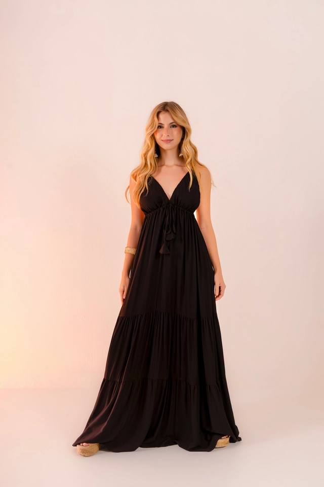 Vestido Maldivas Preto - imagem 4