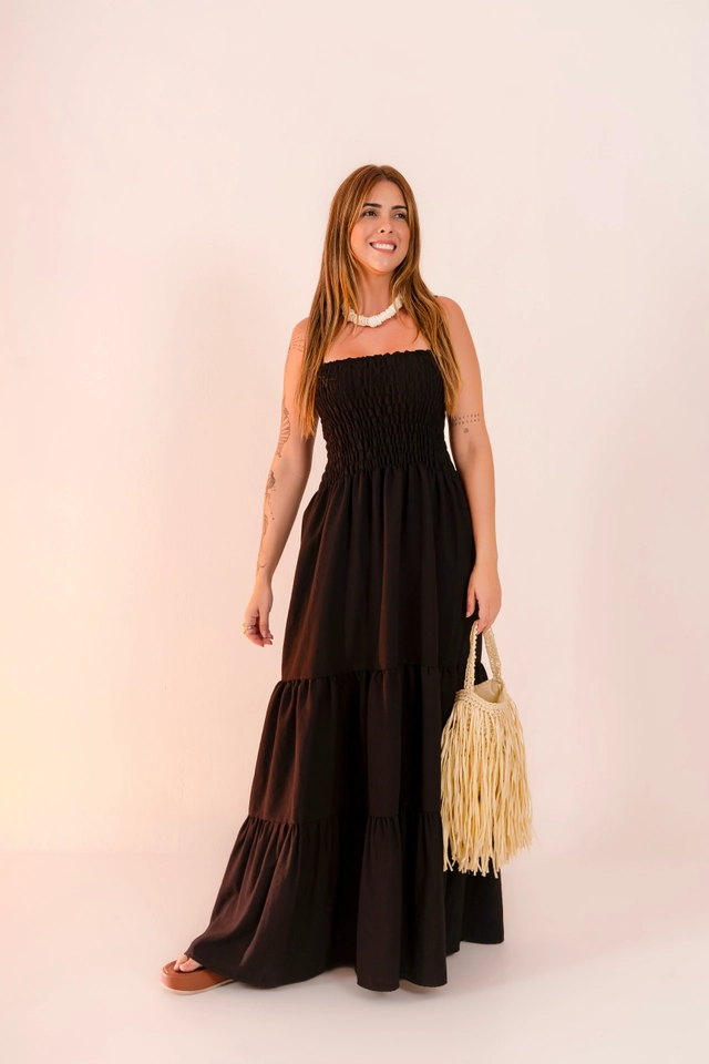 Vestido Preá preto  - imagem 1