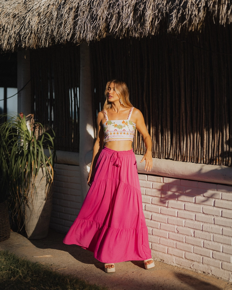 PRĂ-VENDA Saia Gipsy Rosa Candy - 1
