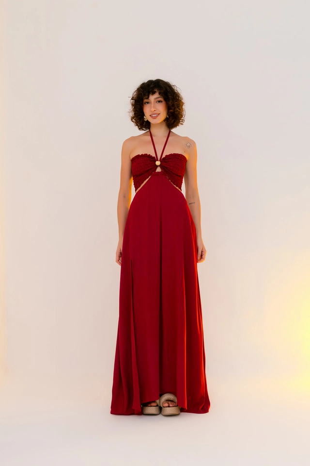 Vestido Arraial Frutas vermelhas  - imagem 4