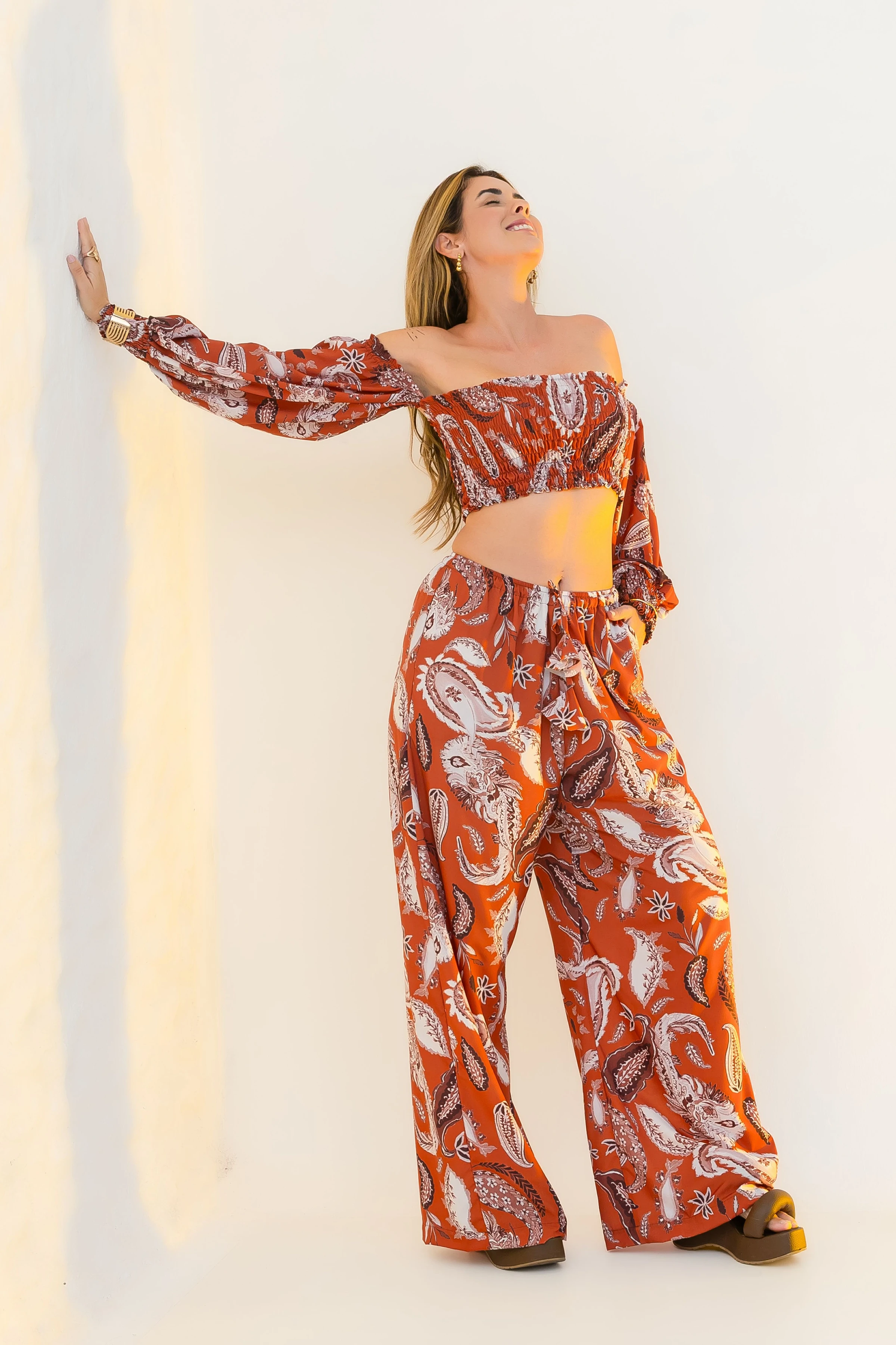 PRÉ-VENDA Calça Slap Paisley - 5