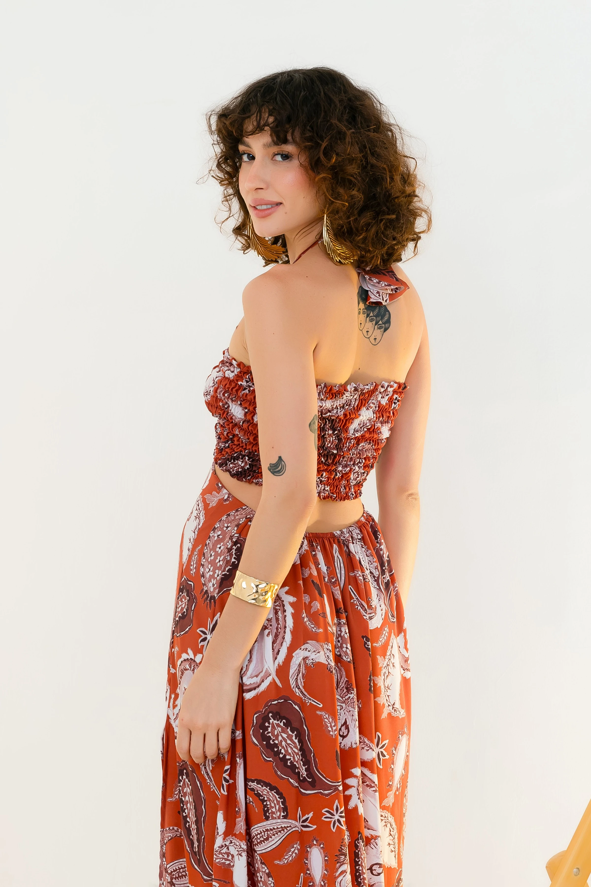 PRÉ-VENDA Vestido Arraial Paisley - 2