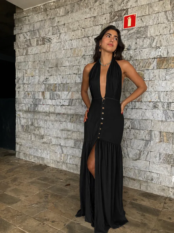 PRÉ-VENDA Vestido longo Itaúnas - imagem 2
