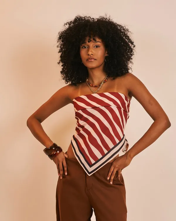 PRÉ-VENDA Lenço Bandana Terral Vermelho  - imagem 1