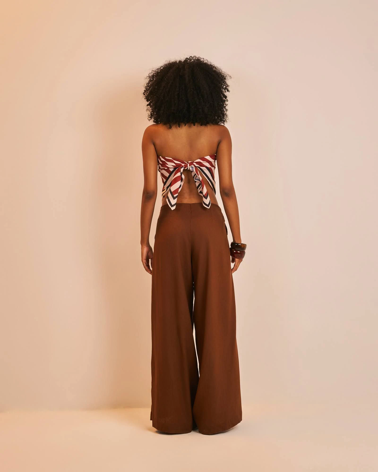 PRÉ-VENDA Calça Wide Leg Chocolate  - 2