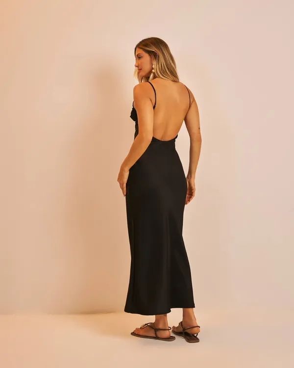 PRÉ-VENDA Vestido longo Amarílis Noite - imagem 3