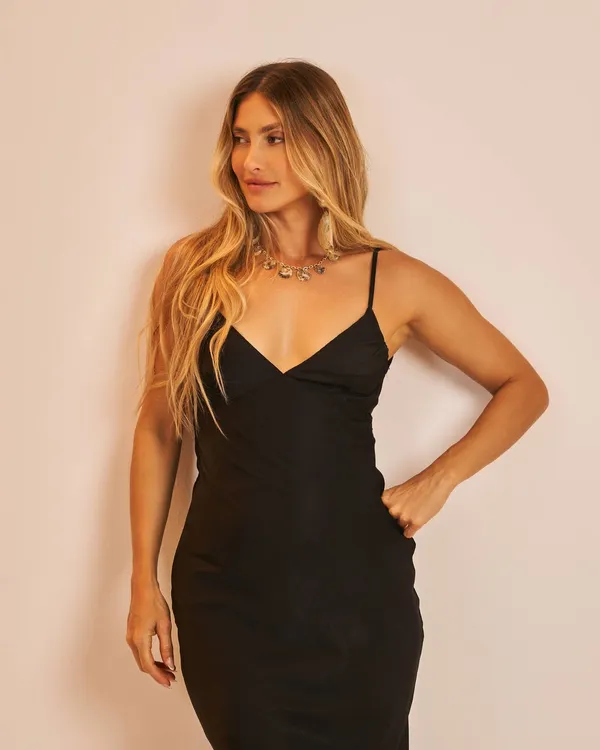 PRÉ-VENDA Vestido longo Amarílis Noite - imagem 2